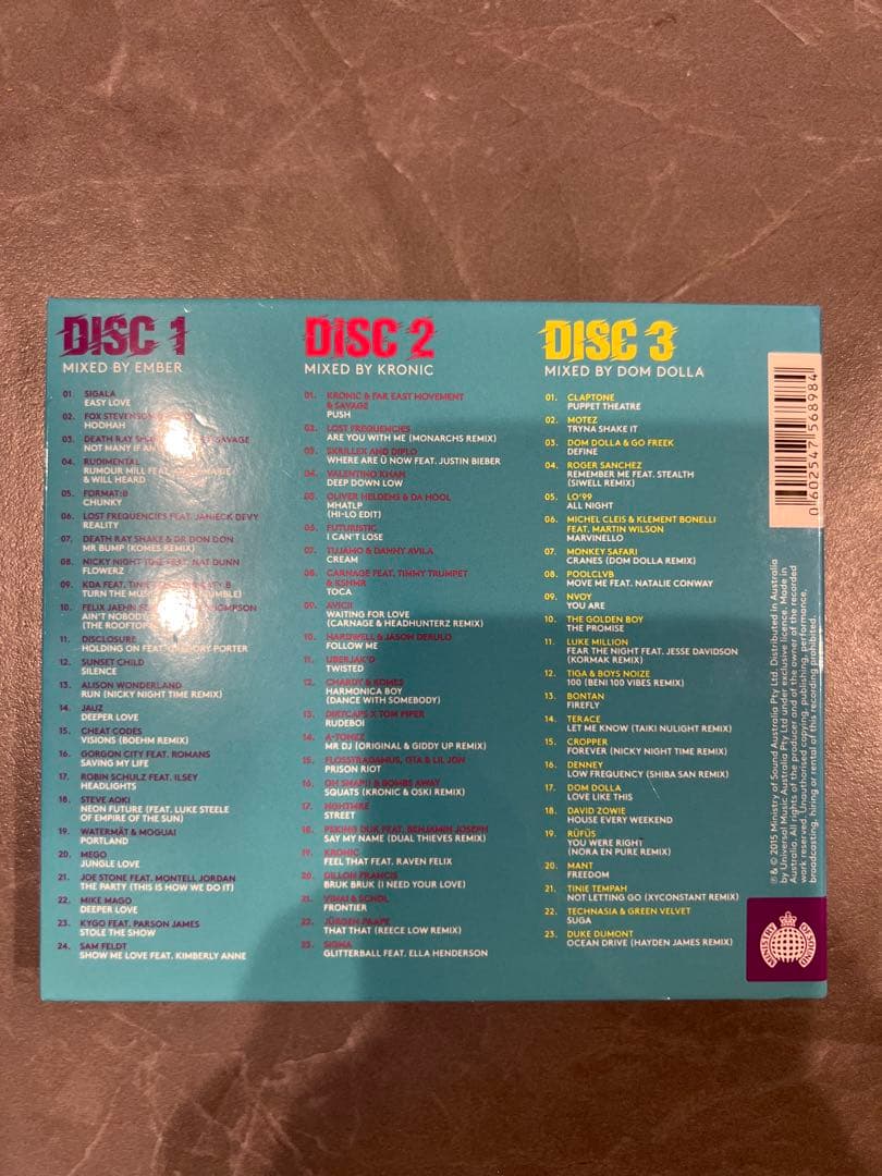 洋楽 THE ANNUAL 2016 3CD