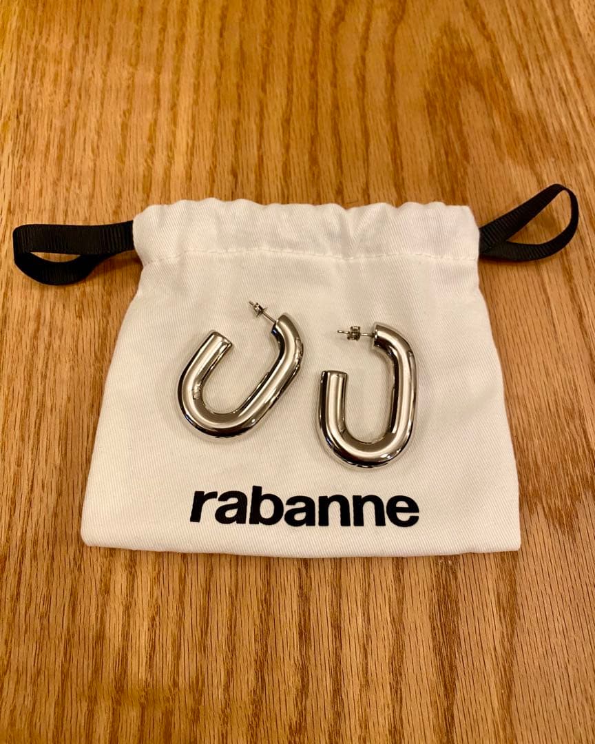 rabanne ラバンヌピアス/XLLINKHOOPS HOOPEARRING