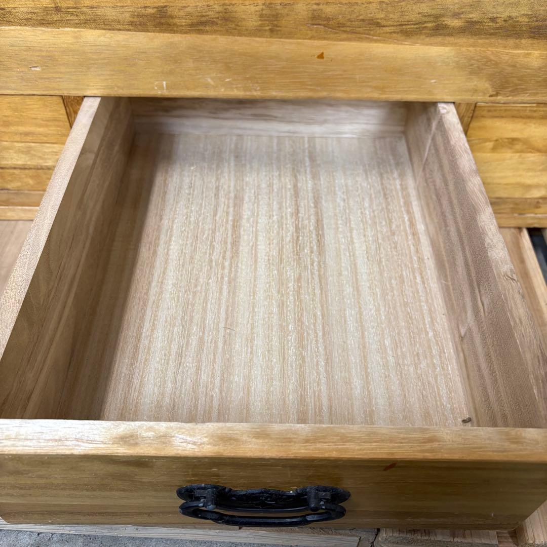 【送料込】昭和レトロ　収納箱　着物収納ケース　木製　ヴィンテージ　レトロ家具