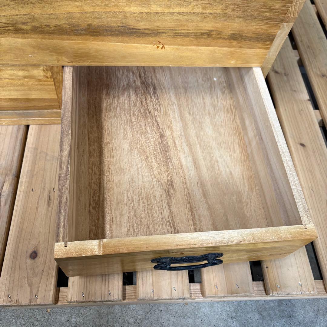 【送料込】昭和レトロ　収納箱　着物収納ケース　木製　ヴィンテージ　レトロ家具