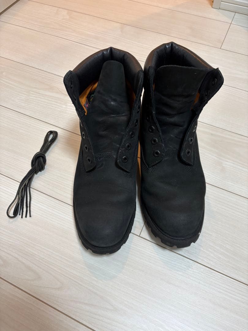 【名作】ティンバーランド 6インチ プレミアムブーツ 黒 10073