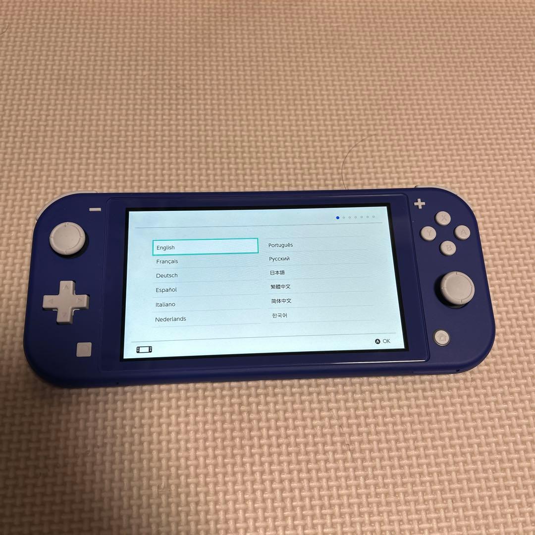 Nintendo Switch Lite 青+ケース