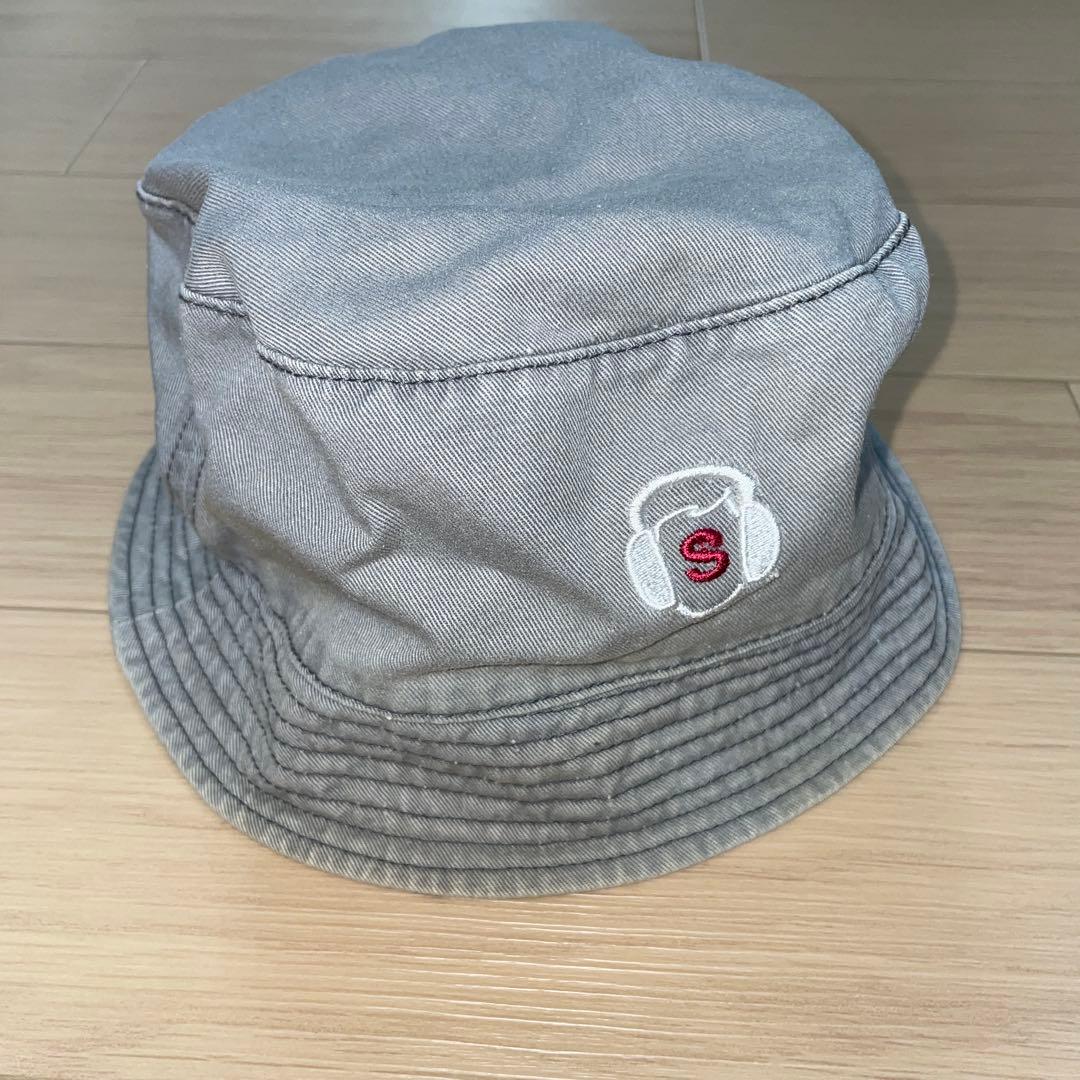 oldstussy バケットハット モノグラム柄 リバーシブル