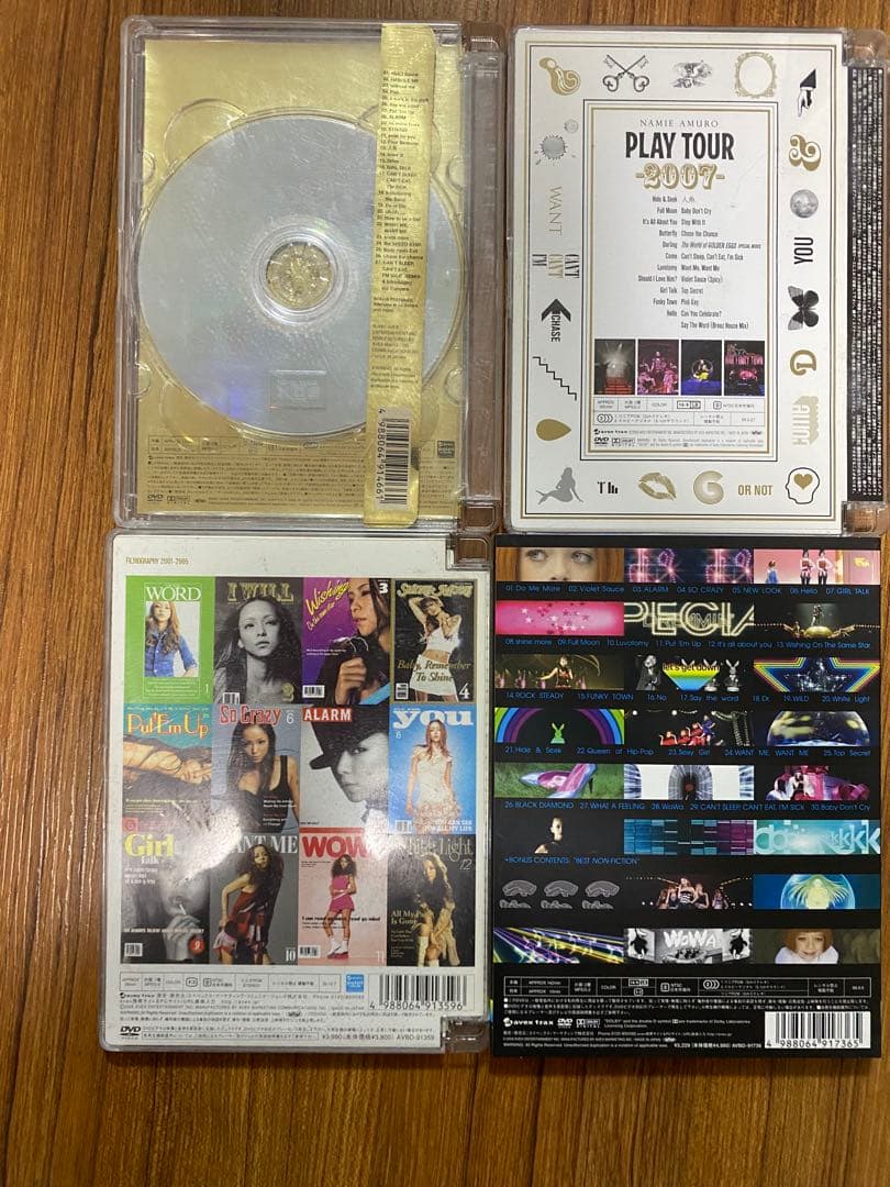 Namie Amuro DVD4枚セット
