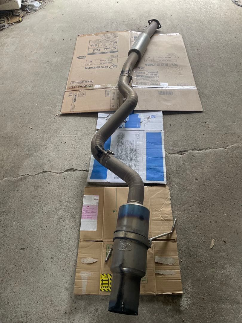 値下げ【ご近所トラブル対策仕様】東名パワードマフラー、WRX VAB,VAG用