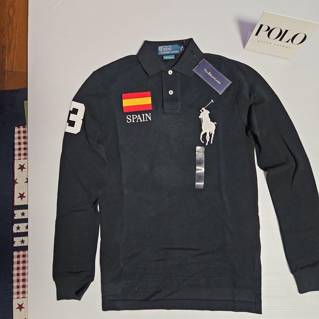 未使用❕POLO SPAIN BIGPONY 3 黒ポロ XS 165