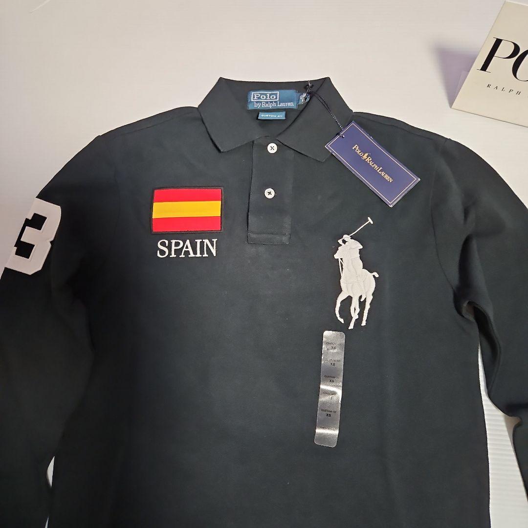未使用❕POLO SPAIN BIGPONY 3 黒ポロ XS 165