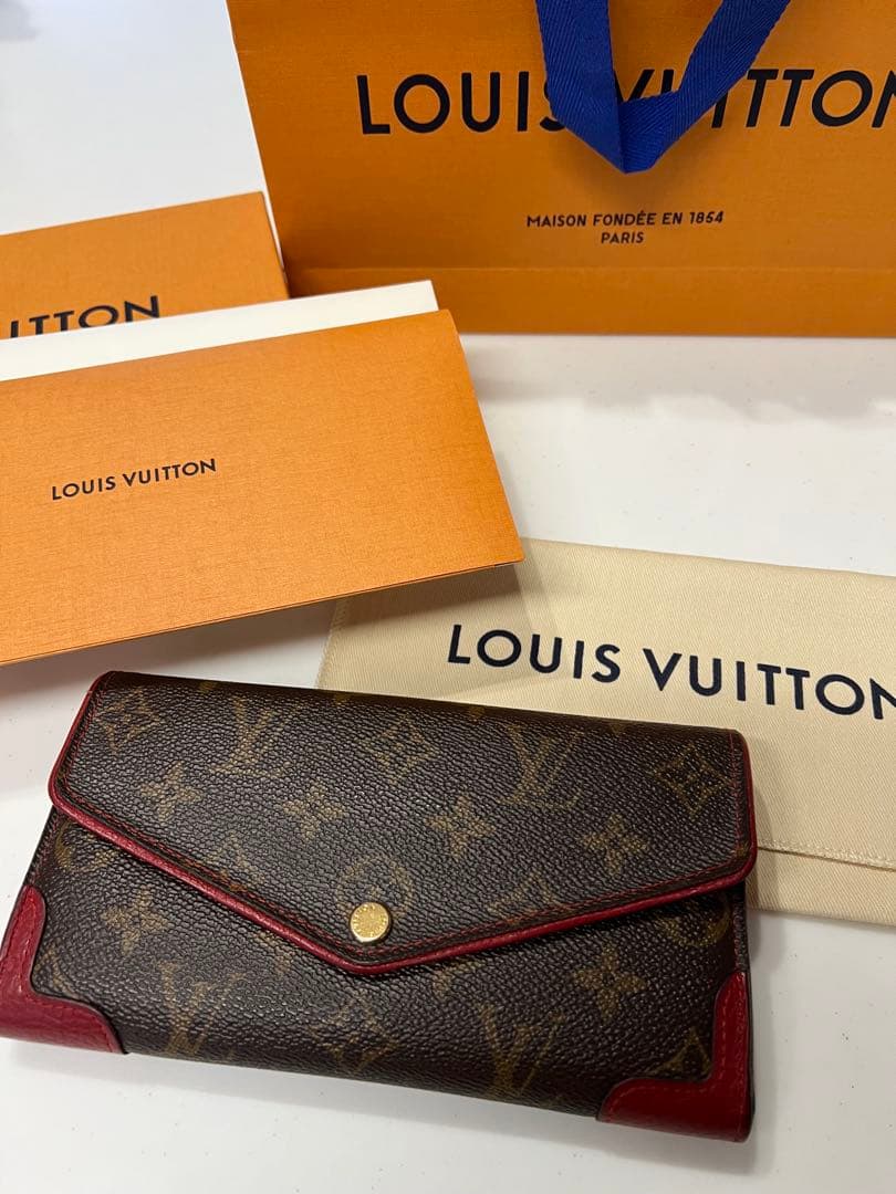 【美品】ルイヴィトン モノグラム レティーロ ポルトフォイユサラ