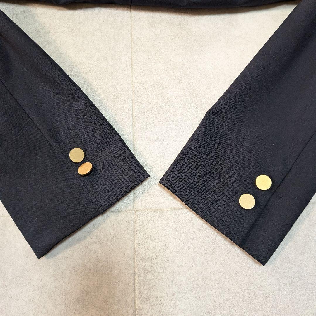 美品✨️ジェイプレス ストレッチダブルジャケット 金ボタン 紺ブレ 近年モデル