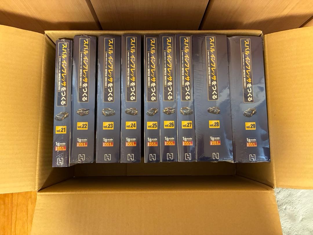 【未開封】アシェット 週刊スバル インプレッサをつくる