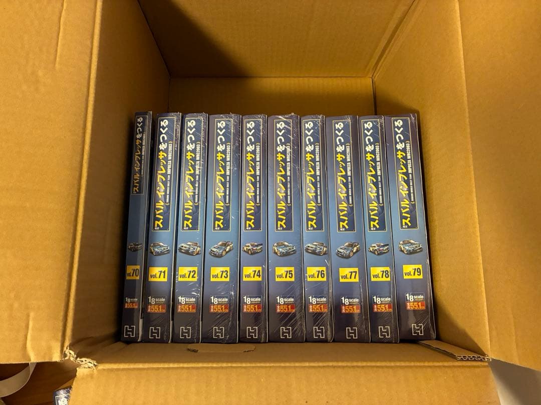 【未開封】アシェット 週刊スバル インプレッサをつくる