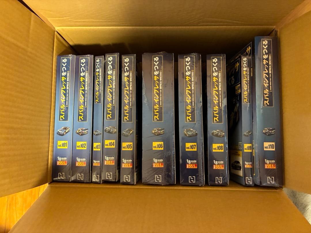 【未開封】アシェット 週刊スバル インプレッサをつくる