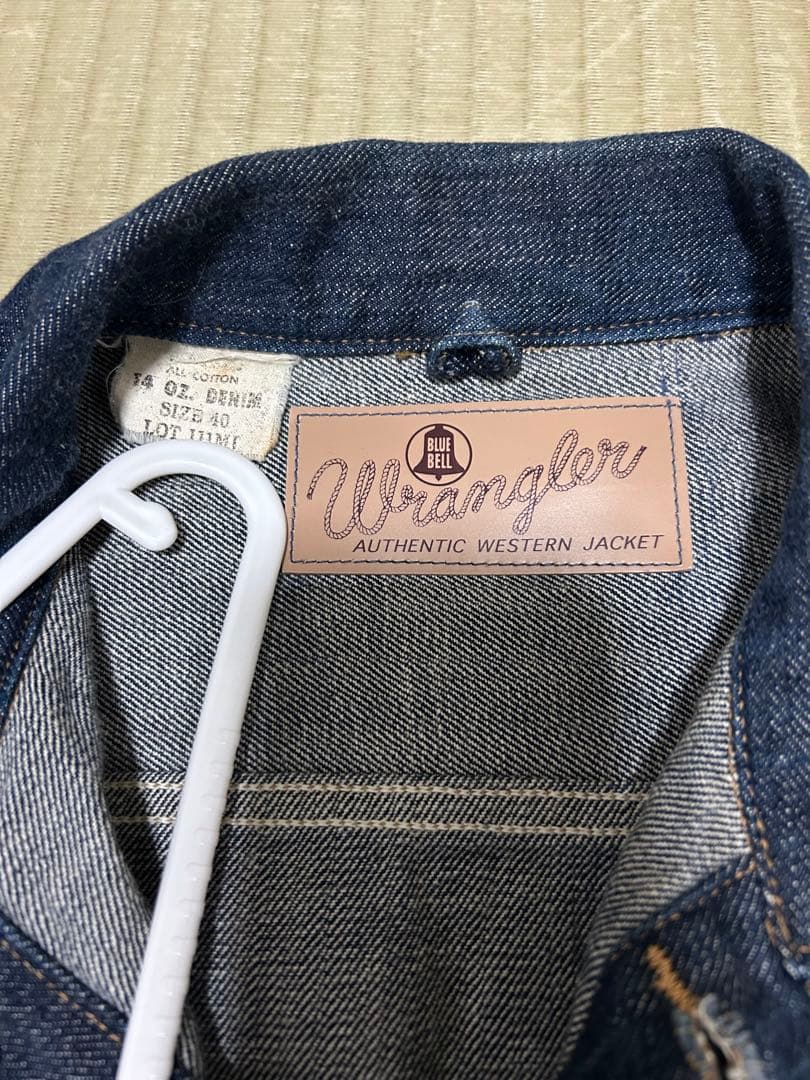 Wrangler 111mj デニムジャケット　サイズ40 ラングラー