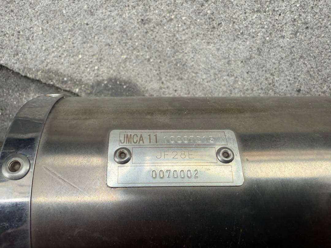 PCX125 MORIWAKI ステンレス マフラー 本体 JF28E後期