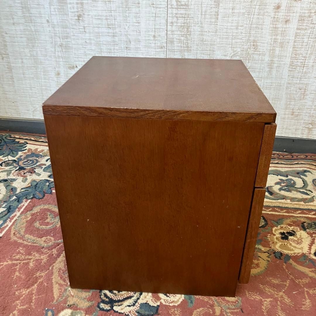 北欧レトロ 木製ナイトテーブル チェストテーブル サイドテーブル コンソール