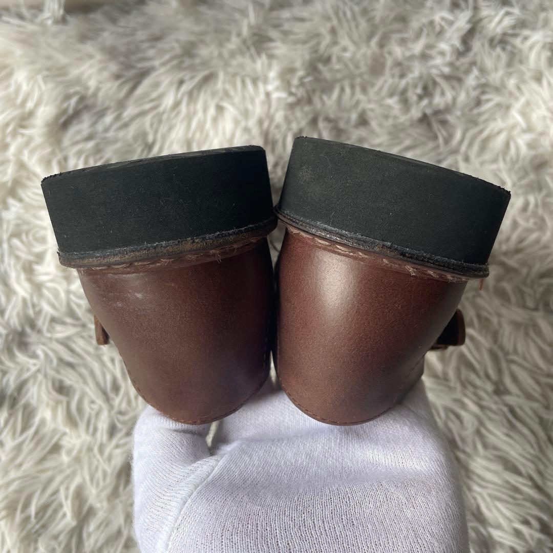 【極美品】オーガニックハンドルーム 23㎝ ブラウン系