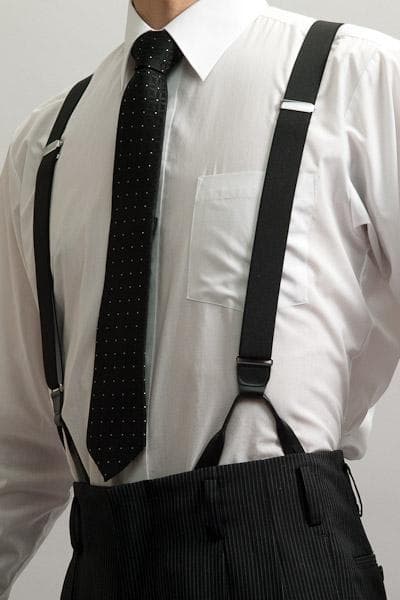 新品未使用 上野屋 ズートスーツ zoot suit ペンシルストライプ