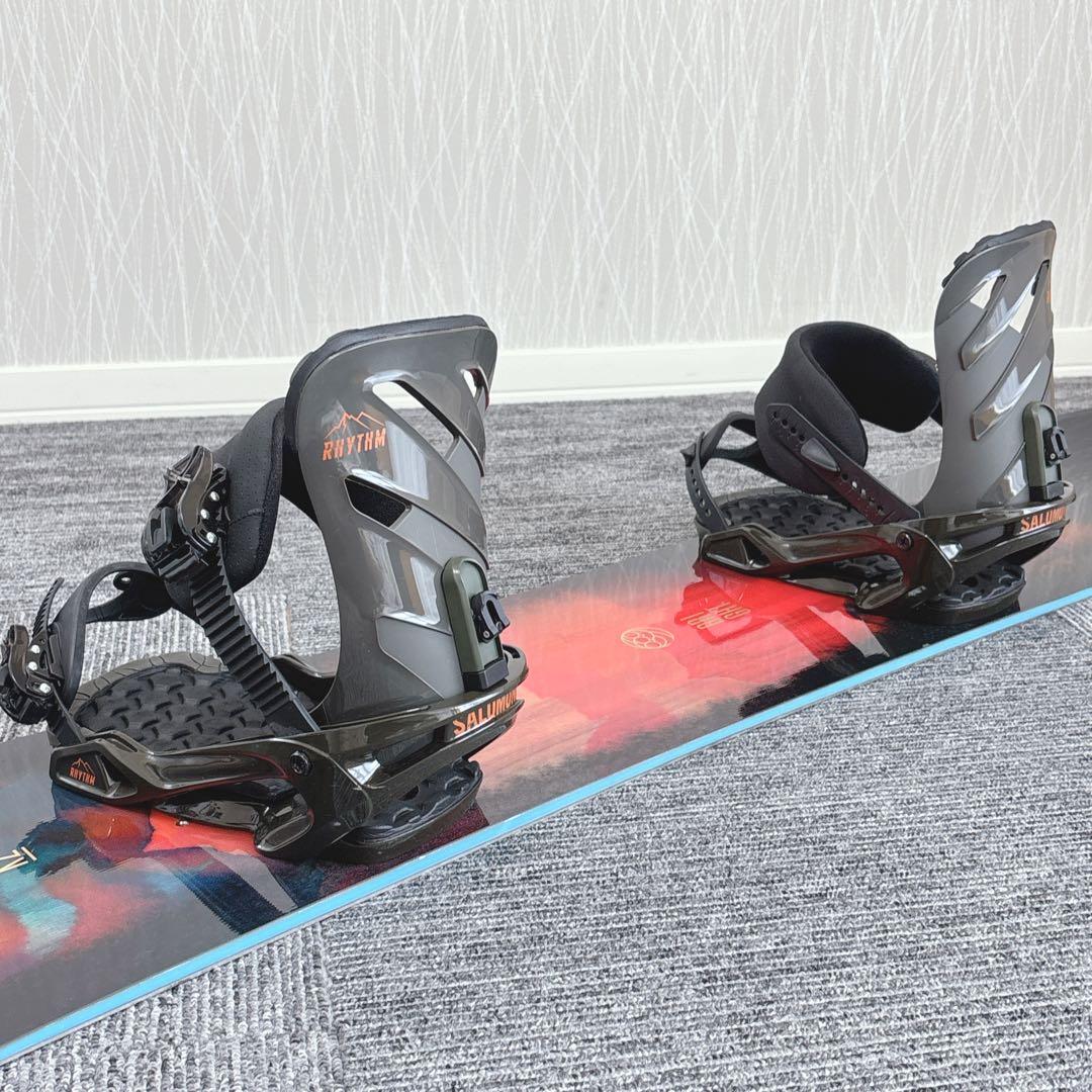 19美品❗️超豪華❗️K2×サロモン レディース スノーボードセット★142cm