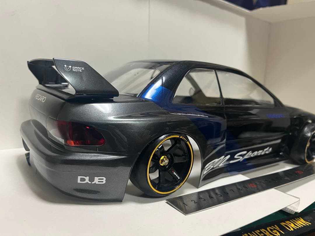 タミヤ 1/10 TT-02 インプレッサ WRC 99 モンテカルロ　ボディ