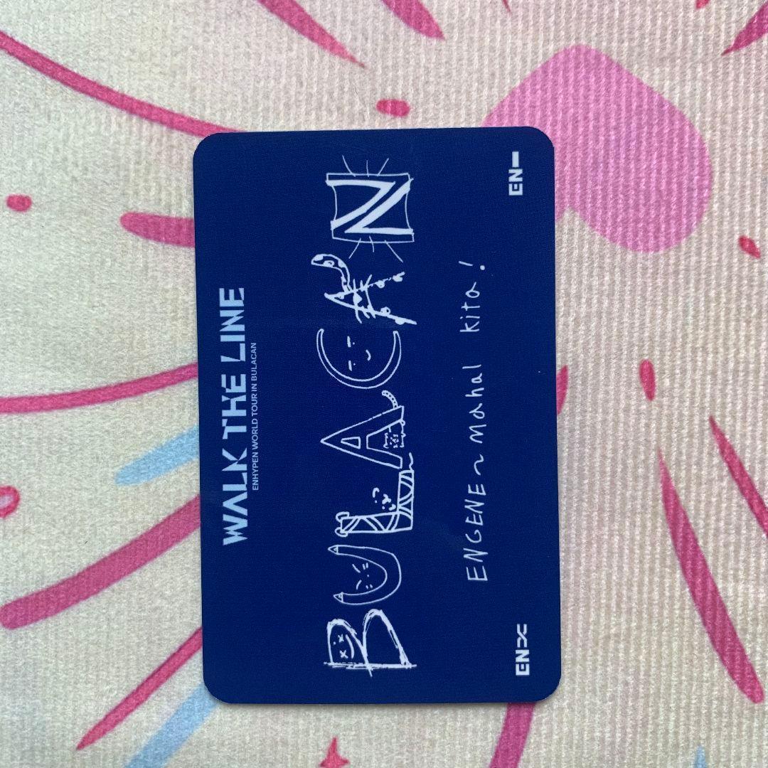 ジェイ ENHYPEN WALK THE LINE Bulacan トレカ