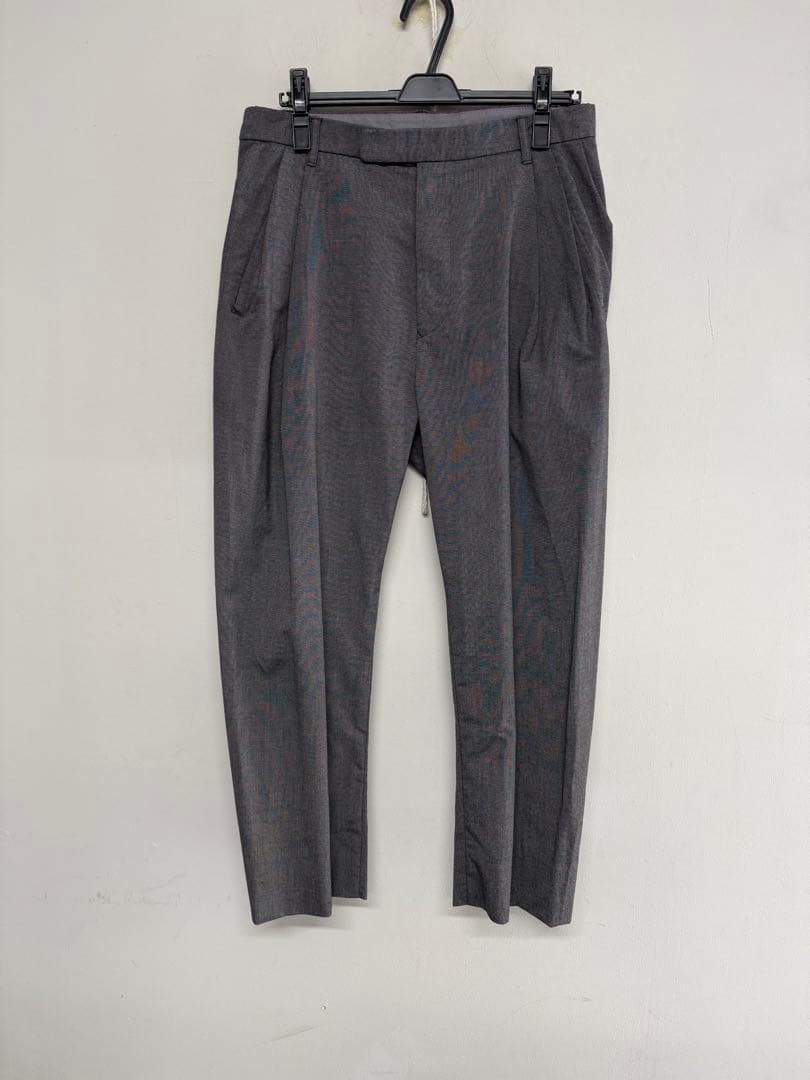 美品！mandoマンドゥ ジャケットセットアップ スーツ グレー 灰 1 ＝ML