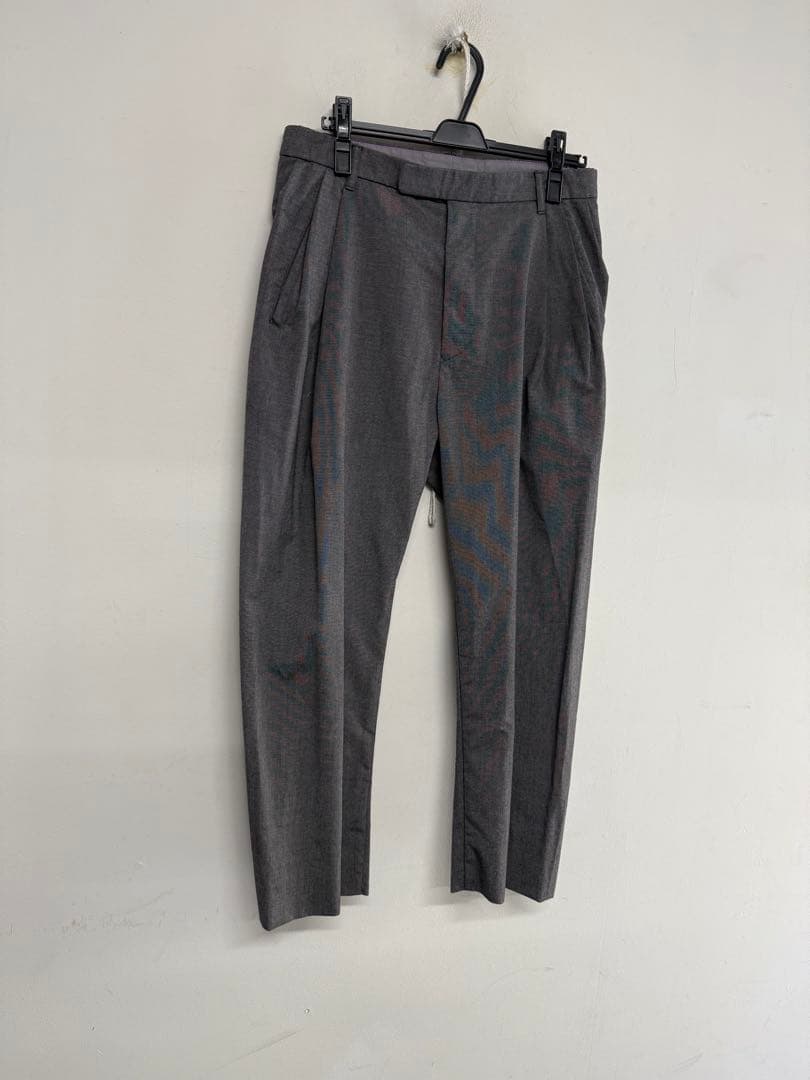 美品！mandoマンドゥ ジャケットセットアップ スーツ グレー 灰 1 ＝ML