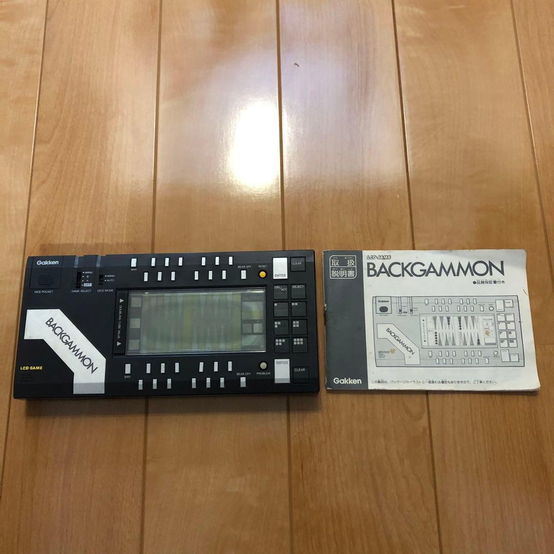 学研　Gakken バックギャモン BACK GAMMON