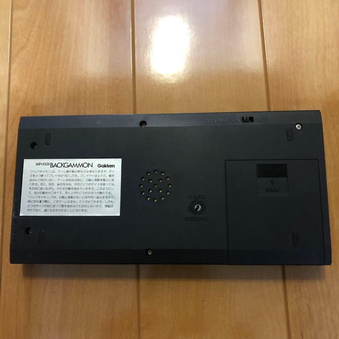 学研　Gakken バックギャモン BACK GAMMON