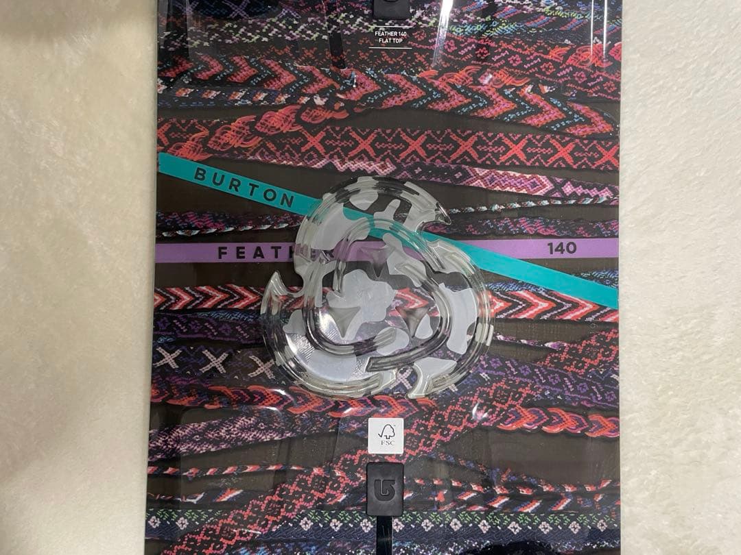 BURTON 140cm 板＋ビンディング＋デッキパッド＋収納袋