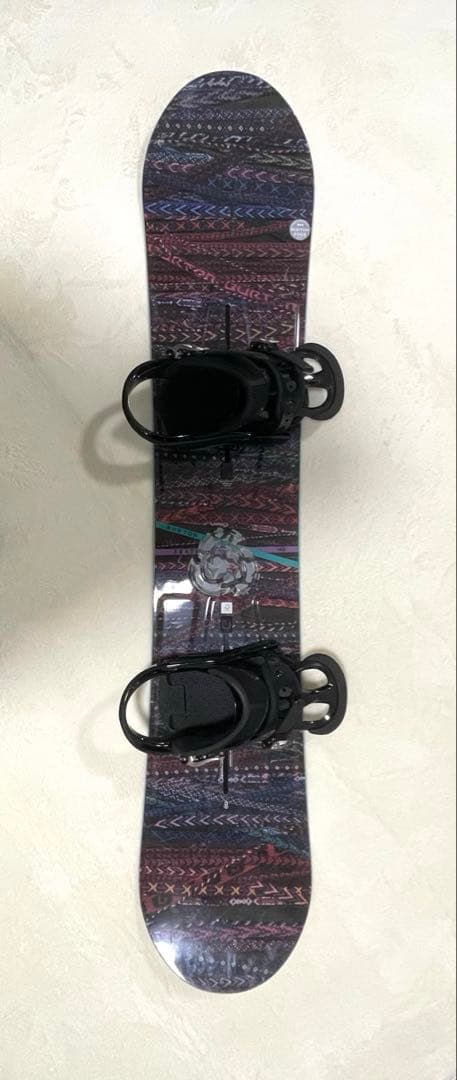 BURTON 140cm 板＋ビンディング＋デッキパッド＋収納袋