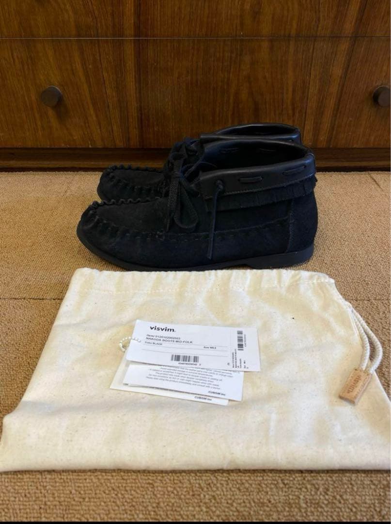 靴 visvim NAKODA BOOTS MID-FOLK