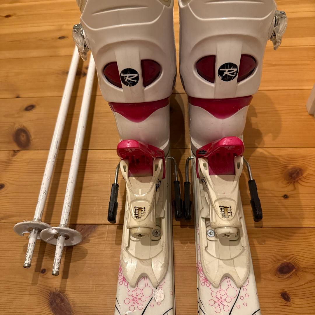 Rossignol キッズスキー板（140） ビンディング、ブーツ、ストック付