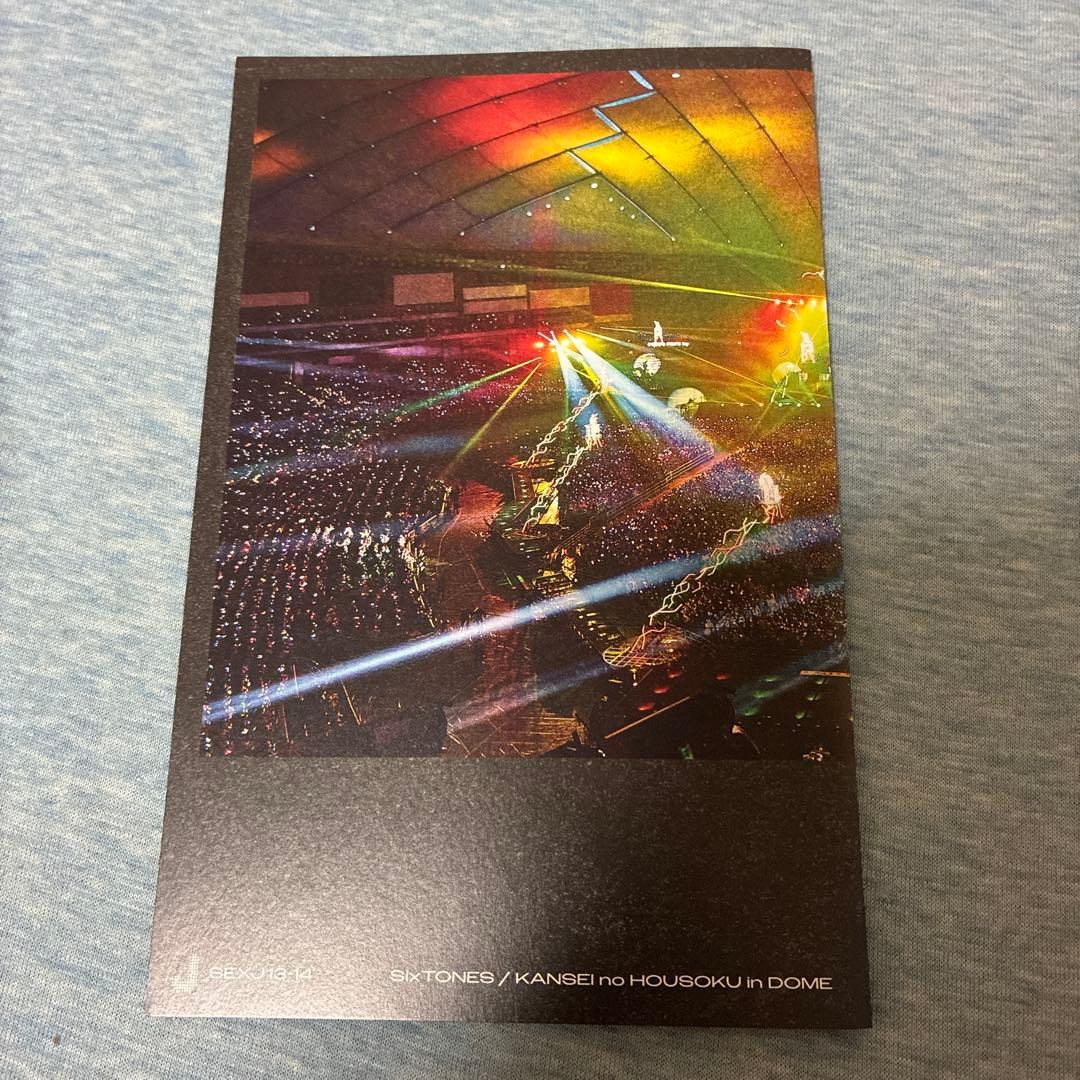 SixTONES/慣声の法則 in DOME〈初回盤・2枚組〉