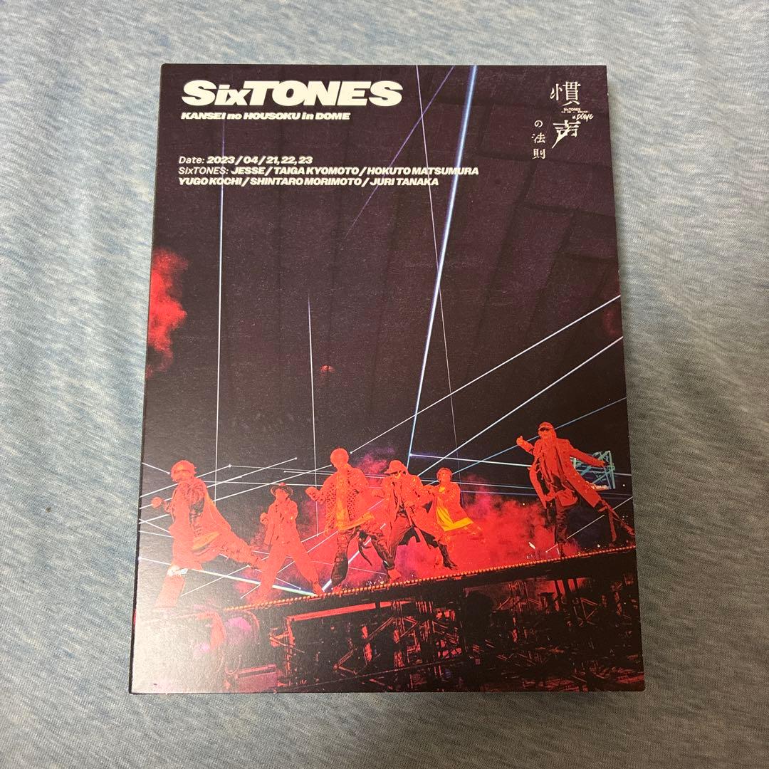 SixTONES/慣声の法則 in DOME〈初回盤・2枚組〉