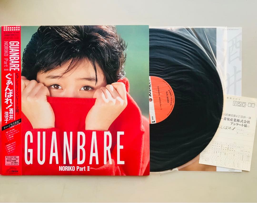 酒井法子　NORIKO Part I& Part II 写真集付きセット！