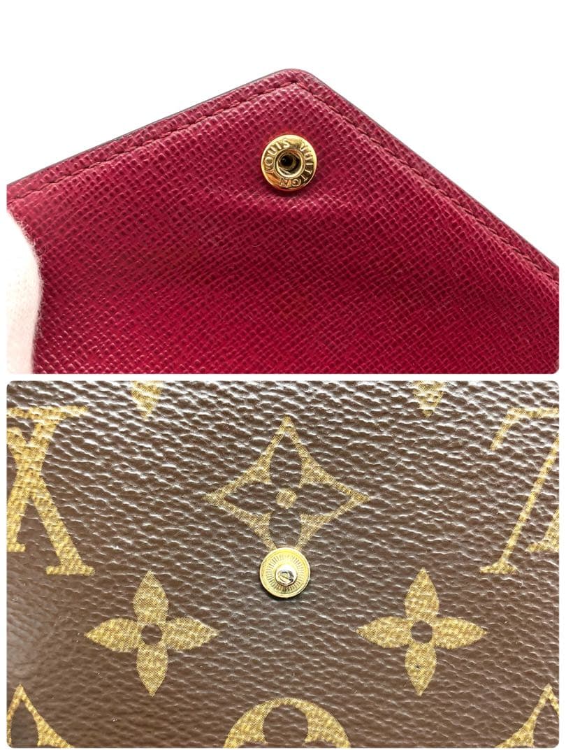 LOUIS VUITTONルイヴィトン モノグラム ポルトフォイユヴィクトリーヌ