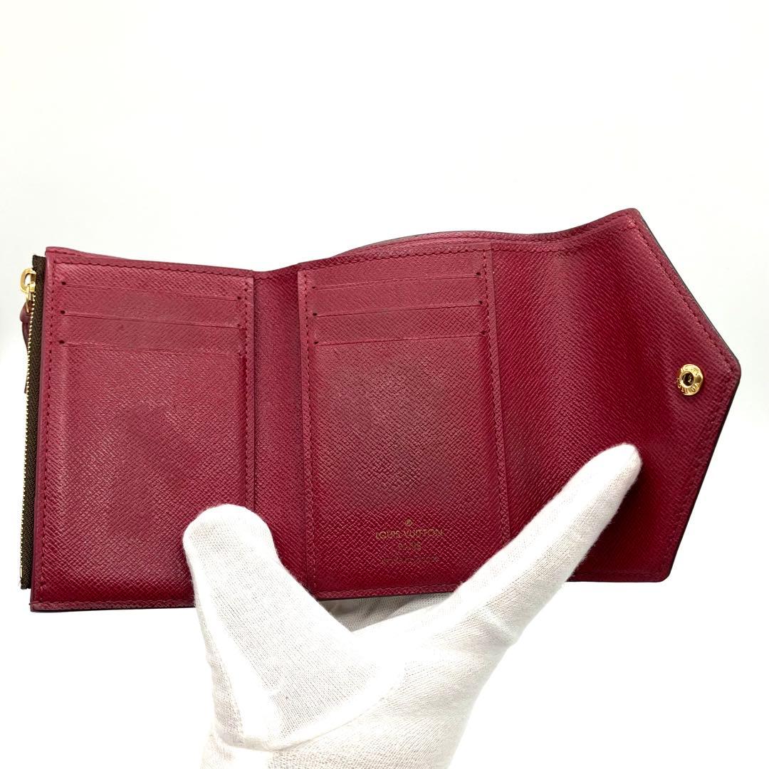 LOUIS VUITTONルイヴィトン モノグラム ポルトフォイユヴィクトリーヌ