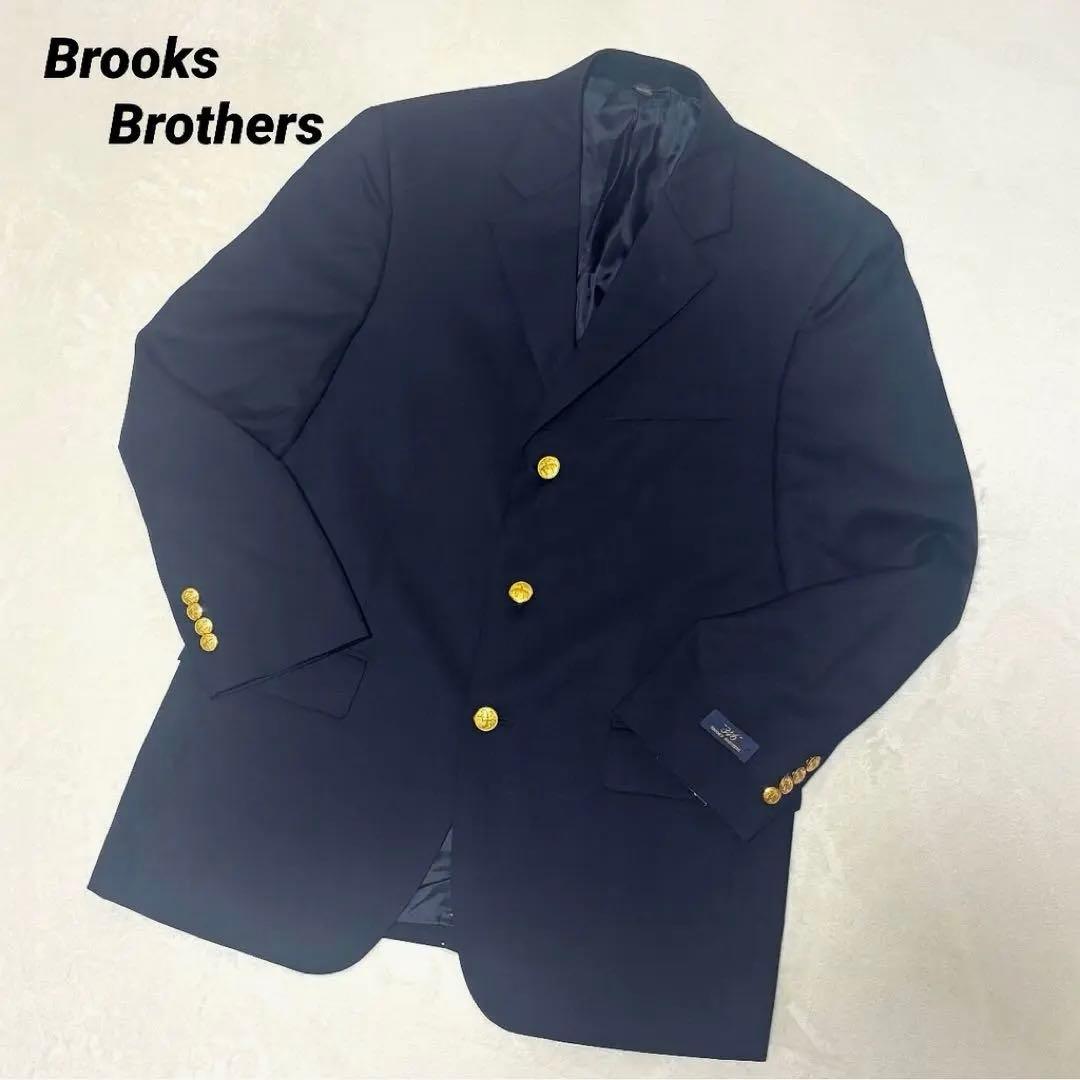 【新品未使用】ブルックスブラザーズ　紺ブレ　金ボタン　テーラードジャケット　M