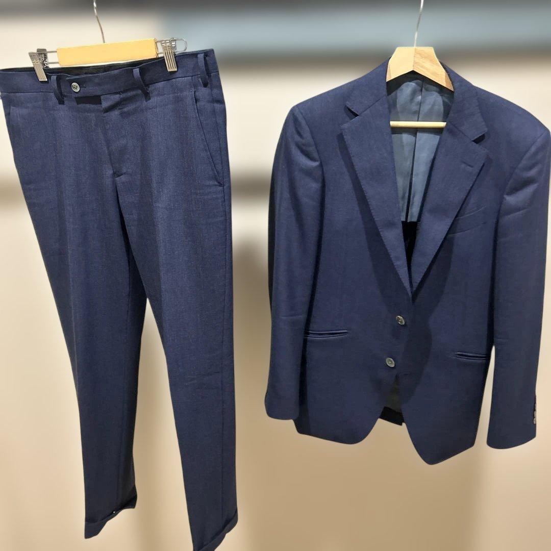 銀座グローバルスタイル×Empire Mills ネイビー オーダースーツ