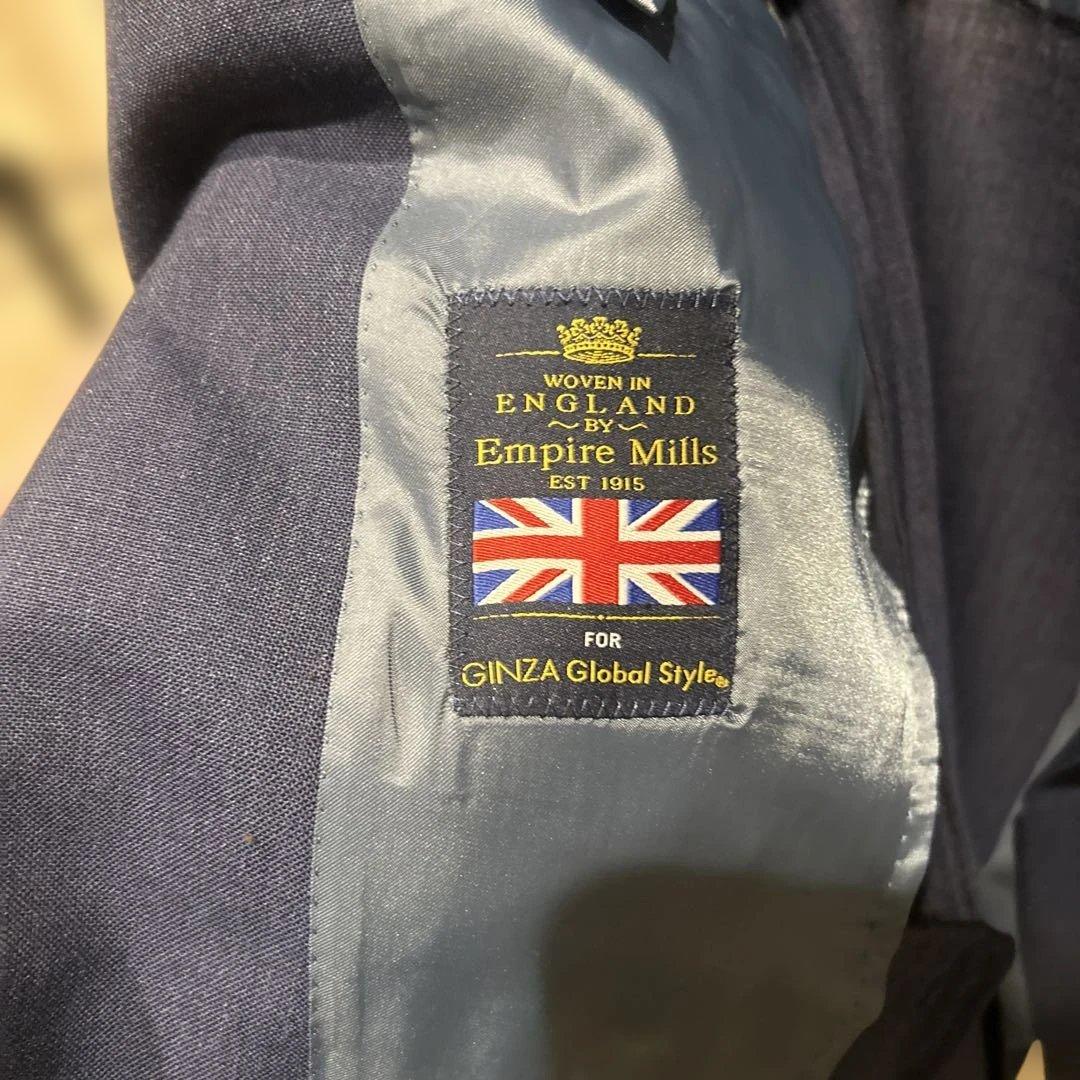 銀座グローバルスタイル×Empire Mills ネイビー オーダースーツ