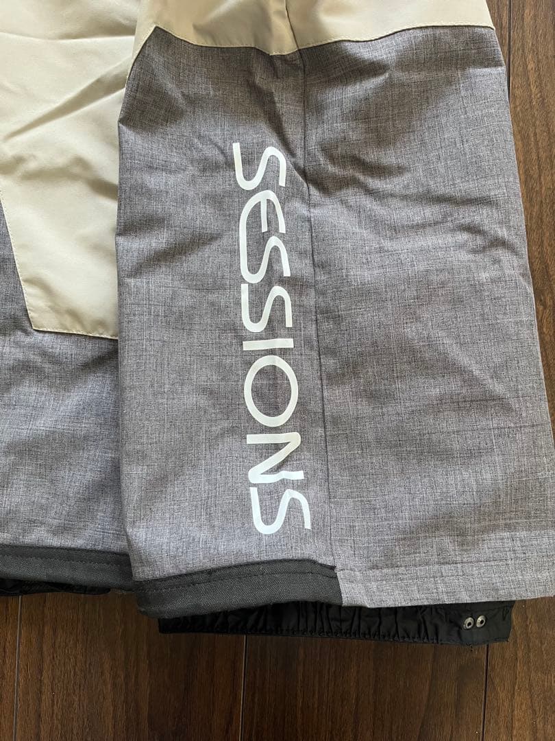 スノボー　SESSIONS ビブパンツ　M