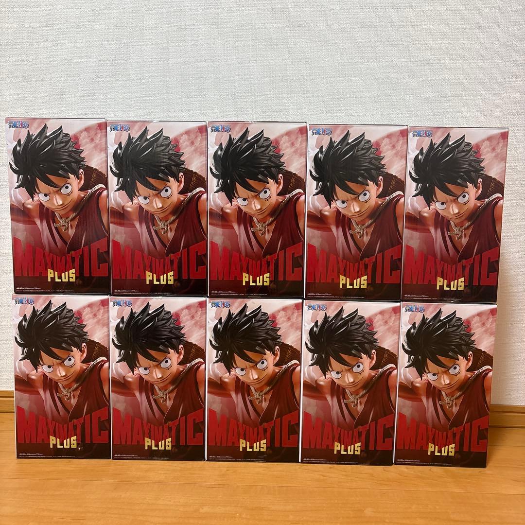 ワンピース MAXIMATIC PLUSモンキー・D・ルフィ フィギュア10点