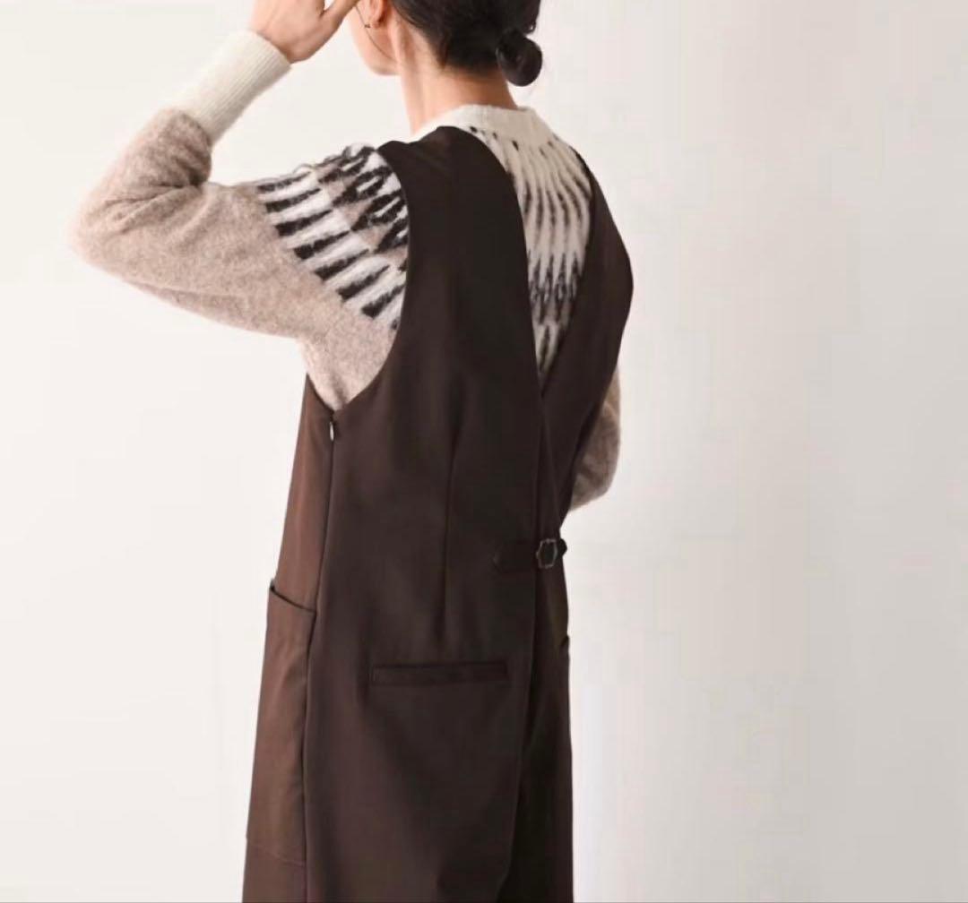 北欧暮らしの道具店　ポンチ素材のオールインワン