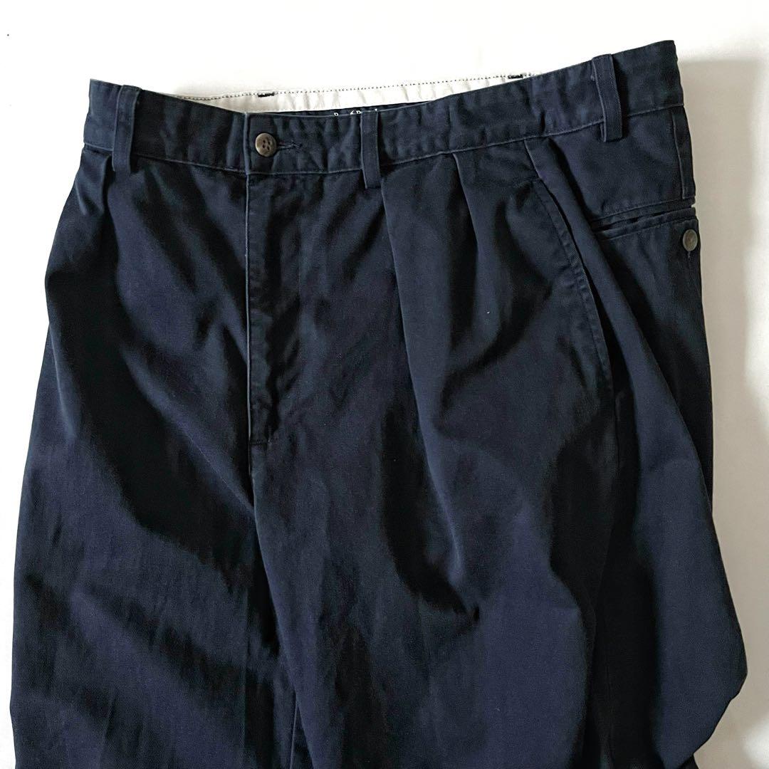 90s USA製 POLO Ralph Lauren 2タックチノ Andrew