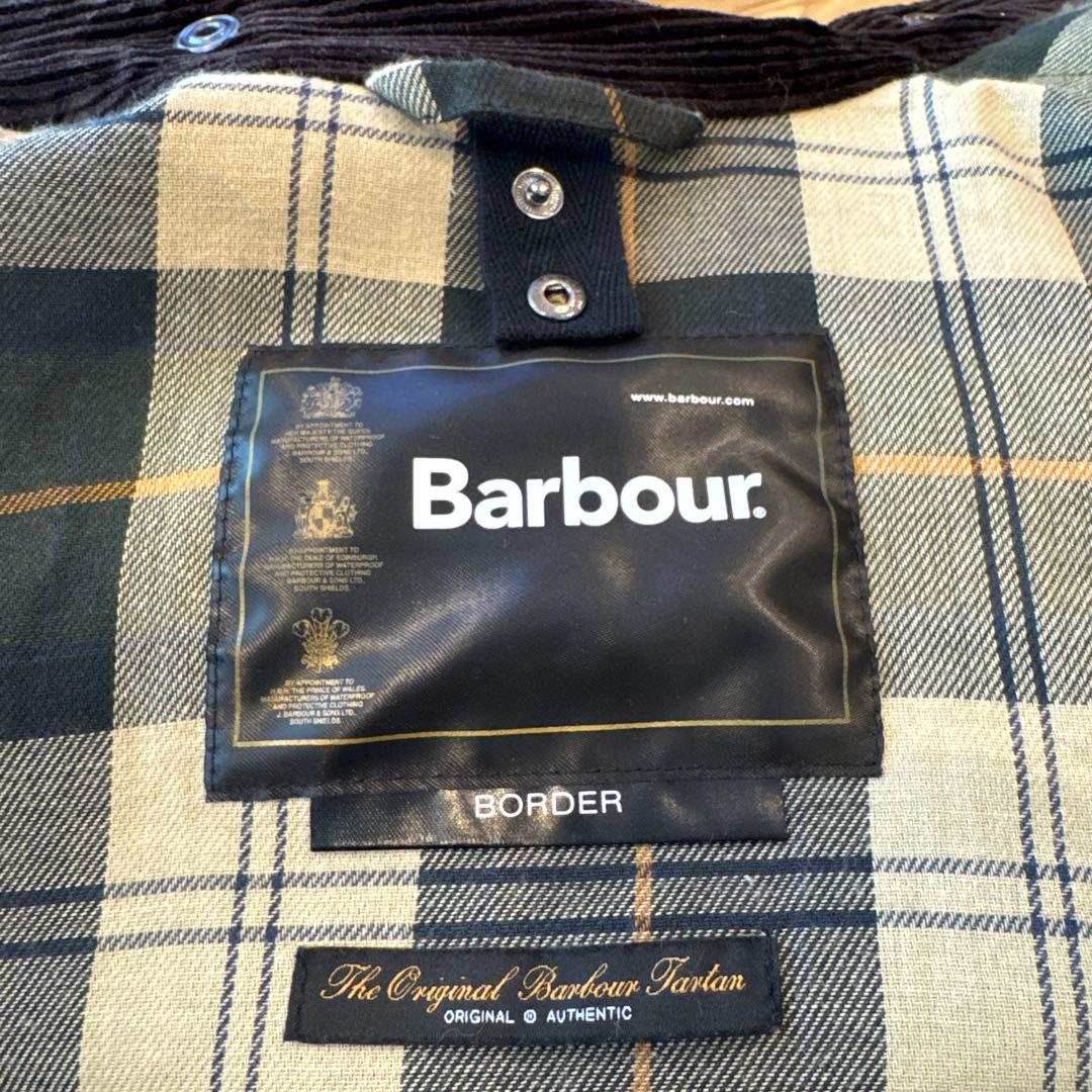 【美品】【2020年】Barbour border バブアー ボーダー 36