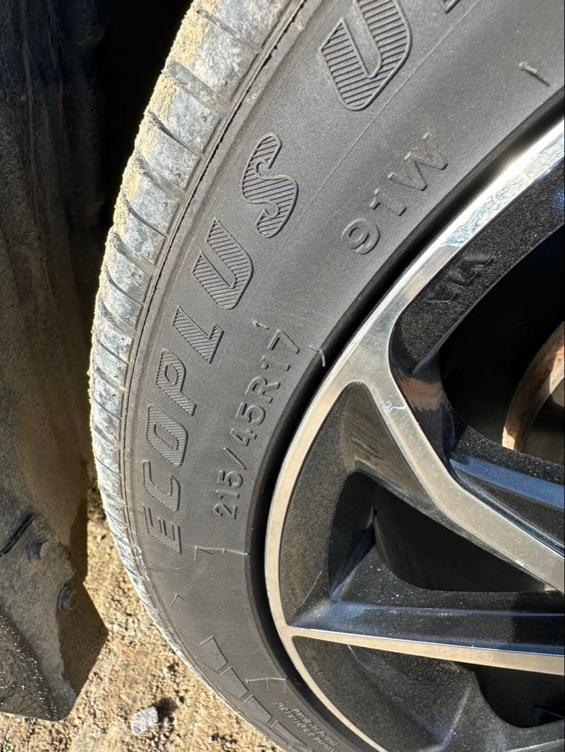 17インチ アルミホイール & タイヤ4本セット FORTUNA 50プリウス