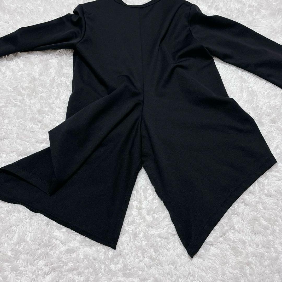美品✨コムデギャルソン 変形長袖カットソー トップス レディース 黒 XS