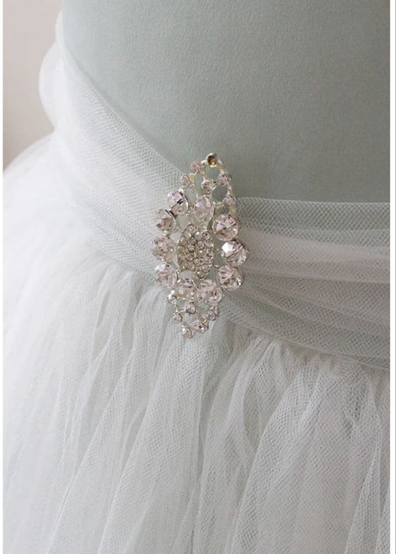 【青い鳥】子供ドレス 140cm　セージ