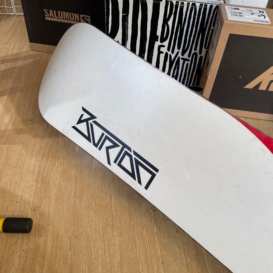 BURTON　バートン　スノーボードセット　フリースタイル　バインディング付