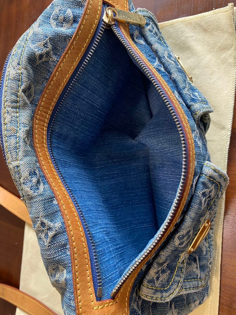 Louis Vuitton デニムショルダーバッグ